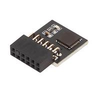 ASHATA Módulo TPM 2.0 con Interfaz SPI Estable, Material Duradero y de Alta Seguridad para Memoria DDR4 de Placa Base, Reemplazo Ideal, Amplia Aplicación