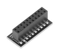 ASHATA Módulo TPM 2.0, Interfaz LPC, Cifrado de Seguridad, Negro, 20 Pines, Trabajo Confiable para PC con, Amplia Compatibilidad, Fácil de Instalar