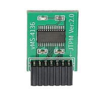 ASHATA Módulo TPM 2.0, Módulo TPM 2.0 Estable y Duradero para Placa Base MSI Trusted Platform con Interfaz LPC, Alta Seguridad