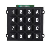 ASHATA Módulos de Teclado, Teclado Externo de 16 Botones, Teclado Numerico, Keyboard Module, Teclado Externo Grande para MCU con 16 Teclas Botones Pulsadores