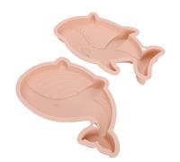 ASHATA Molde de Silicona de Tiburón Ballena, Diseño Intrincado de Animales del Océano para Hornear Creativo, Perfecto para Cumpleaños y Baby Showers, 2 Unidades