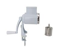 ASHATA Molino de Granos Manual de Aleación de Aluminio Acero Inoxidable | Molinillo de manivela, piezas extraíbles, especias de cocina, pimienta y maíz, montaje en mesa, fácil limpieza
