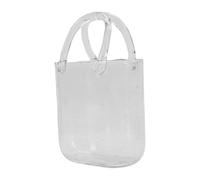 ASHATA Monedero de Vidrio con Forma de Bolso para Bebidas Monedero de 550 Ml Vaso para Jugo de Frutas Vino Té Café, Jarrón de Vidrio con Forma de Novedoso para Decoración del Hogar Regalo de Fiesta