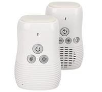 ASHATA Monitor de Audio para Bebés, Intercomunicador Inteligente Portátil Y Luz Nocturna para Niños, Transmisión Inalámbrica Digital, Detección de Ruido, Batería Recargable(EU)