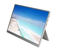 ASHATA Monitor de Juegos Portátil de 60 HZ, Monitor de Computadora Portátil Pequeño FHD 1920x1280 IPS de 10,5 Pulgadas para Computadora PC, Pantalla de Juegos USB C HDMI Monitor Externo