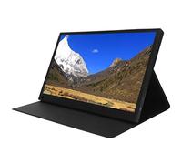 ASHATA Monitor Portátil de 15,6 Pulgadas, 1080P FHD USB C Monitor de Computadora Portátil, para Pantalla de Computadora HDMI Monitor de Juegos HDR IPS Pantalla Externa con Altavoces