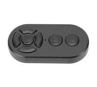 ASHATA Obturador Remoto Inalámbrico para Teléfono Bluetooth |Control de Cámara para Transmisión en, Grabación de Video, Carga Tipo C (Black)