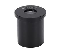 ASHATA Ocular de Microscopio 25X, Lente de Microscopio Biológico de Vidrio óptico de Aleación de Aluminio con Interfaz de 23,2 Mm, para Experimentos de Investigación y Usos Educativos