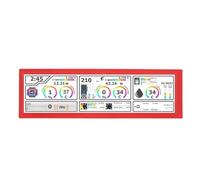 ASHATA Pantalla de Panel de Sensor de PC de 8,8 Pulgadas, Pantalla de Temperatura de Hardware de CPU, Soporte de Tema Dinámico Pantalla Táctil Pantalla de Temperatura de Computadora