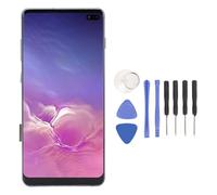 ASHATA Pantalla de Reemplazo para S10 Plus con Herramientas de Cuadro, Conjunto de Digitalizador Táctil de Teléfono de 6.4 Pulgadas, para SM G975F DS SM G975U G975W G975A
