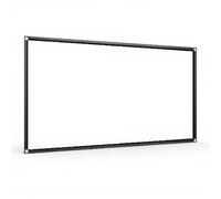 ASHATA Pantalla Portátil para Proyector, Tela para Proyector, Tejido Cortina para Proyección, Pantalla 16: 9 Plegable Tamaño Seleccionable para Cine Oficina al Aire Libre(60 Inch)