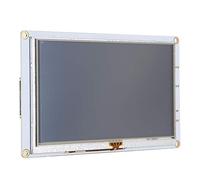 ASHATA Pantalla Táctil de la Impresora 3D, Pantalla Táctil a Color PanelDue 5i 5in LCD Accesorios de la Impresora 3D 800 X 480 5V con Cable de 2 Piezas, Pantalla de la Impresora 3D