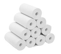 ASHATA Papel Termico para Impresora Instantanea 57x25mm, 10 Rollos para | Photo Refill Rolls for Retro Kids Instant Camera, Portable Printer Paper, Compatible with Thermal Photo Printers