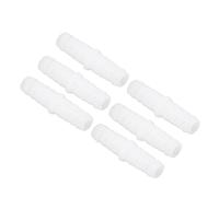 ASHATA Paquete de 10 Adaptadores de Espiga para Manguera de plástico: Conectores No Tóxicos y Seguros para Aplicaciones de Alimentos y Bebidas (9-9 mm directo)