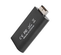 ASHATA para Adaptador convertidor de a HDMI, convertidor de vídeo para con Interfaz de Audio de 3,5 mm, para Monitor HDTV HDMI(Negro)