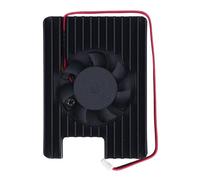 ASHATA para el Ventilador de Enfriamiento de Enfriamiento de CM5, Ventilador de Enfriador de Aluminio y Disipador Térmico con Cintas Térmicas para el Módulo de Cómputo 5 CM5 PWM