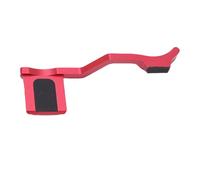ASHATA para la Empuñadura del Pulgar X T50, la Empuñadura de Reposabrazos de Metal de Aleación de Aluminio para X T50, con Cubierta de Zapatería Caliente, Accesorios de Fotografía (Rojo)