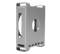 ASHATA Para OS X M4 Hub y Stand with SSD Closure, 9 en 1 USB3.2 Gen2 10Gbps de Transferencia Rápida de Transferencia de Muelle con SSD NVME, Estación de Acoplamiento de 10 Gbps