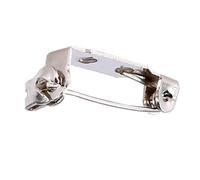 ASHATA Pasadores de Barra de Metal para Hacer Broches, Cierre de Pasador de 32 Mm con Cierre de Seguridad en la Parte Posterior para Collar de Manualidades de Costura DIY (20MM)