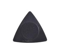 ASHATA Pelocas de Guitarra, 0.5 Mm de 0.75 Mm de 1.0 Mm Selección de Guitarra para Guitarra, con Material ABS, Diseño Ergonómico de Agarre Suave, 3 Opciones de Espesor, 1.5x1.5 Pulgadas (BLACK)