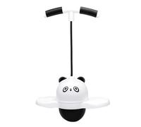 ASHATA Pelota de Salto con Asa Divertida Pelota de Equilibrio Al Aire para Niños de 5 Años en Adelante Ideal para Actividad Física y Regalos (Black)