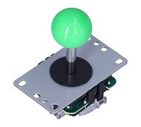 ASHATA Piezas de Repuesto de Joystick de 5 Pines y 8 Vías para 360, Adecuadas para PC, Experiencia de Juego Superior, Material de Metal + ABS (GREEN)
