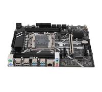 ASHATA Placa Base DDR4, Placa Base X99, Placa Base LGA 2011 3, Cuatro Canales, Doble M.2, Fuente de Alimentación de 8 Fases, Placa Base para Computadora de Escritorio para E5 V3 V4 para
