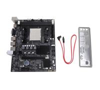 ASHATA Placa Base de la Computadora, Placa Base de PC, 2 Canales DDR3 Memoria Serial ATA 3.0 Port PCI E 16x Slot de Tarjeta Gráfica Puerto AM3 para Richland Series APU Processor