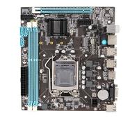 ASHATA Placa Base H61 LGA 1155 Gaming ATX para LGA1155 Socket I3 I5 I7, Doble Canal 8GB DDR3, VGA 100Mbps LAN, HDMI, Ranura PCIe 3.0 X16, PCIe X1, Ranura M.2 NVMe NGFF, ASHATABKFRG4783X