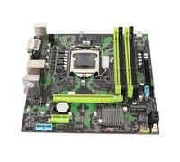ASHATA Placa Base LGA 1155, Placa Base para Computadora de Escritorio, B75 HM Ranura LGA 1155 4 DDR3 6Gbps SATA M.2 NVME PCIe X16 VGA HD Salida Placa Base ATX para Minería