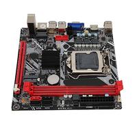ASHATA Placa Base para Computadora B75 MS LGA 1155, Placa Base para Computadora de Escritorio, Compatible con Memoria DDR3 NVME M.2 WiFi M.2 USB3.0 SATA3.0 Placa Base