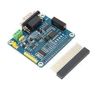 ASHATA Placa de Expansión para Control SPI, Circuito de Protección Integrado, Módulo Aislado RS485 + RS232 con Interfaz RPi40 Pin GPIo