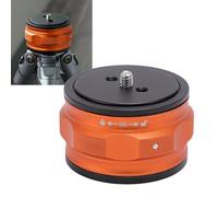 ASHATA Placa de Liberación Rápida, Más de 360 Grados Bloqueo de Rotación Adaptador de Montaje de Montaje de 20 Kg, para la Cámara de Cine sin Espejo del Control Deslizante