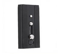 ASHATA Placa de Liberación Rápida, Placa de Montaje de Trípode de Cámara para Manfrotto 501HDV 503HDV 701HDV MH055M0-Q5, Montaje de Cámara de Placa Deslizante de Liberación Rápida