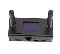 ASHATA Placa de Punto de Acceso Dúplex MMDVM, Módem de Voz Digital con Antenas Duales e Indicadores LED, para DMR P25 DSTAR Fusion UHF VHF
