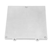 ASHATA Placa de soporte de cama calentada Voron V0 V0.1, pieza de repuesto de impresora 3D, placa de soporte de cama caliente, ejes Z, hoja de aluminio de 4.7 x 4.7 x 0.2 pulgadas para impresora 3D
