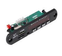 ASHATA Placa Decodificadora de Reproductor de Música con Control Remoto, Llamadas, Ape FLAC WAV sin Pérdidas, Reproducción de Memoria USB para de de Coche