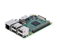 ASHATA Placa para, Placa para Placa Base 3 Modelo B, CPU de Cuatro núcleos de 1,2 GHz y 64 bits WiFi Bluetooth 4,1, Buen Rendimiento