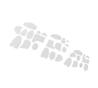 ASHATA Plantilla de Patrones de Costura de Osos, Actividad Artesanal Significativa, Fácil de Usar para Osos de Memoria, 30 Piezas para Familiares y Amigos