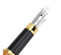 ASHATA Pluma estilográfica de caligrafía paralela, Pluma estilográfica gótica Escritura Suave Punta de cincel Escritura gótica árabe Cursiva(2,9 mm)