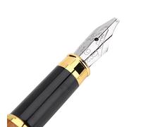 ASHATA - Pluma estilográfica paralela, pluma estilográfica gótica escritura lisa punta biselada escritura gótica árabe itálica (1,9 mm)