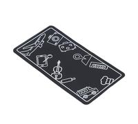 ASHATA Práctico Soporte para Teléfono de Avión, Elegante Soporte Flexible para Viajes, Manos Libres, Uso Doméstico PUS (Black)