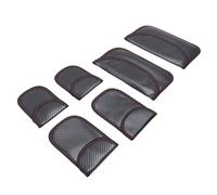 ASHATA Protector de Llavero, Estuche de Fibra de Carbono para Llavero, Bolsa para Llave de Coche con Bloqueo de Señal Anti-Theth para Seguridad, Bolsa Faraday para Protección de Señal de Llave de
