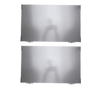ASHATA Protector Magnético de Pantalla de Computadora de 24 Pulgadas, Pantalla de Privacidad Anti Pío, Protector de Pantalla de Luz Azul Extraíble Antiarañazos para Monitor Panorámico con (Dos Piezas)