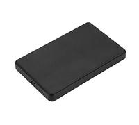 ASHATA Puerto Paralelo IDE de 2.5 Pulgadas Caja de Disco Duro móvil Caja HDD de Alta Velocidad Almacenamiento Externo Sin Tornillos USB2.0 Disco Duro de 2TB 480bps Negro