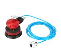 ASHATA Pulidora Neumática de 5 ", Lijadora de Aire y Agua, Kit de Máquina Rectificadora de Entrada de 1/4", Pulidora Húmeda de 10000RPM para Detalles Automotrices