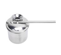 ASHATA Pulverizador de Pintura de Cerámica, Atomizador de Arcilla de Acero Inoxidable de 200 Ml para Artistas, Botella Pulverizadora de Boquilla Ajustable para Pintura, Vidriado y Aplicación de Aceite