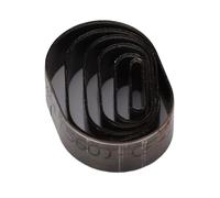 ASHATA Punch de Cuero Die Oval, 6pcs Hole Hollow Punch 10 13 16 19 22 25 Mm de Acero Aleado Corte de Acero Ovalado Corte Herramienta Corte de Cuero Punch Punch para Cinturones
