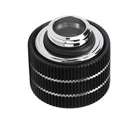 ASHATA Racor de Tubo Rígido de 16 Mm de Diámetro Exterior, Racores de Tubo Rígido de Diámetro Exterior G1 / 4 de 16 Mm para Sistema de Refrigeración por Agua, Compresión de Enfriamiento