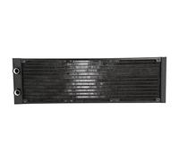 ASHATA Radiador Intercambiador de Calor, G1/4 12 Tubos Refrigeración por Agua para Computadora Disipador de Calor Refrigeración por Agua Intercambiador de Radiador de Calor con Rápida